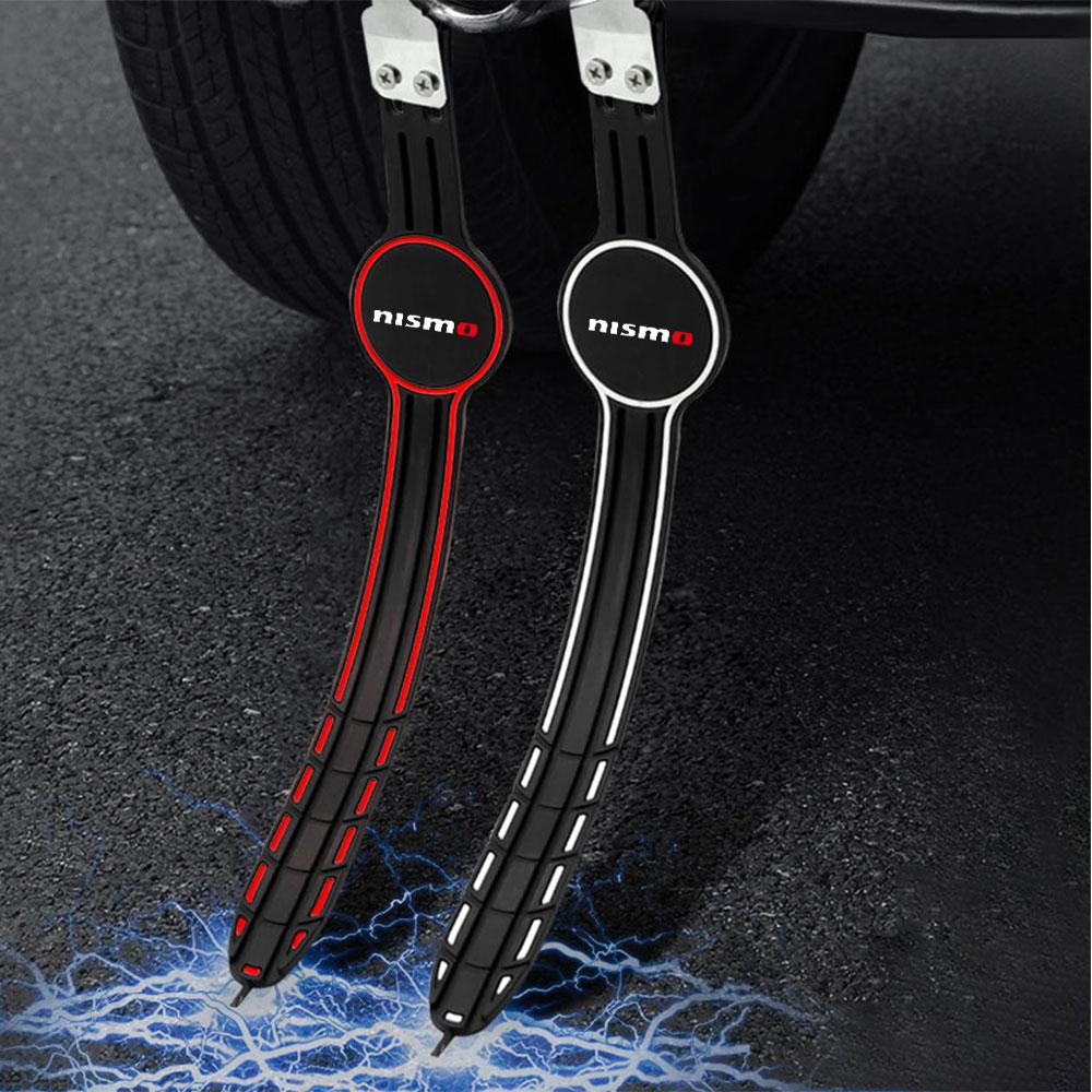 CGCBZC1 Car Safety Anti Static Belt Earth Strip Strap Electricity Eliminator For Nissan Nismo Tiida Teana GTR 240SX Tiida Wheel Hubcap