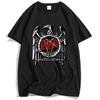 Slayer Eagle Graphic Printing T-shirt Cotton Short Sleeve Casual Male Tshirt O-neck Street Style Unisex Streetwear Men/Women Tee