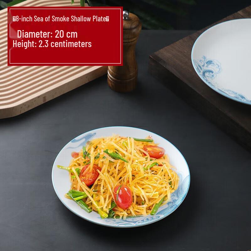 

Elegant Irregular Ceramic Dinner Plate