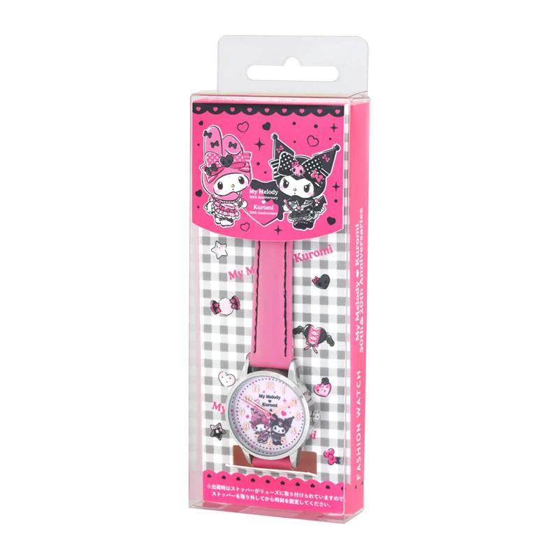 Sanrio Watch ( Junior Size ) My Melody & KUROMI Japan NEW Sanrio Characters