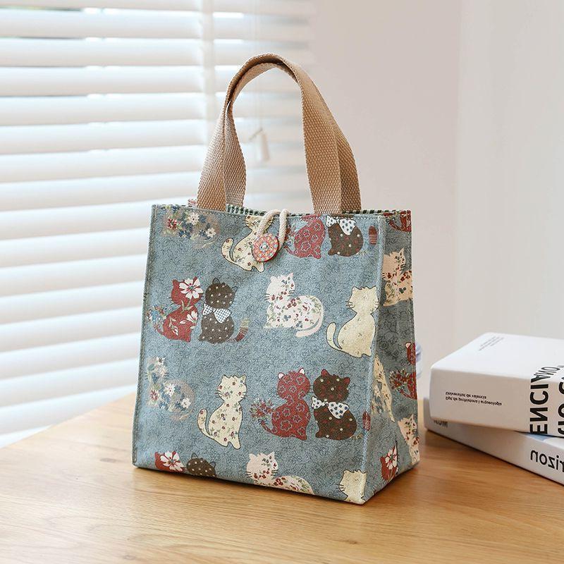 Large Capacity Goes Out To Medium Bento Lunch Box Bag Handbag
