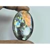 33X52X05MM Natural Purple Labradorite Spectrolite Oval Loose Gemstone 92Cts. D-402
