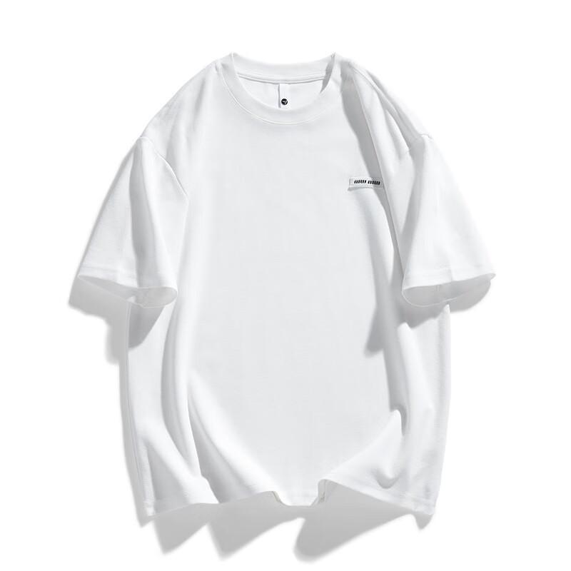 JIAOXIU Men s Loose Fit Round Neck T-Shirt M