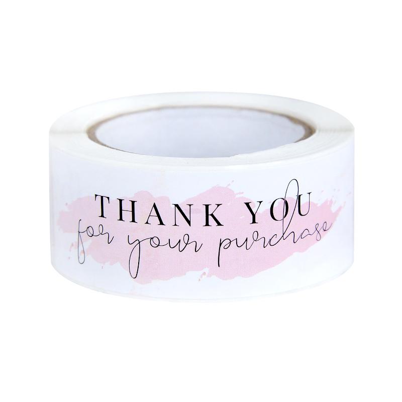 120Pcs Thank You for Your Order Stickers Labels for Envelope Sealing for Small Business Decor Sticker Stationery Package Decor