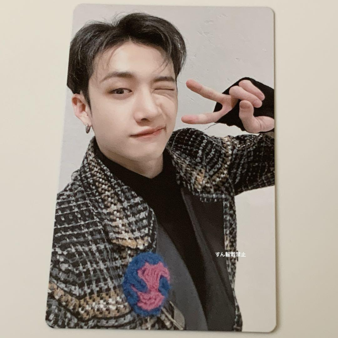 

[Б/У] straykids Бан Чан лимитированная карточка для трейдинга, бонус с площадки, sukiz