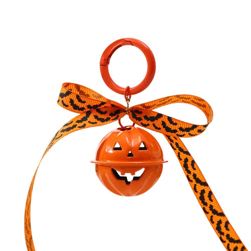 Fashion Pumpkin Keychain Kawaii Backpack Decoration Creative Car Keychain  Gift Giving