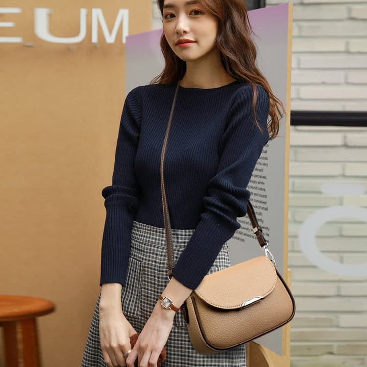 Lychee pattern saddle bag women's messenger bag