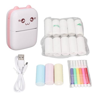 Mini Printer Portable Pocket Mini Wireless Self Adhesive Thermal Printer for Photo Picture Office