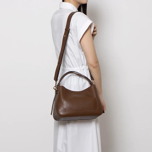 LORISTELLA Genuine Leather 2-Way Tote Bag, ARLET 2527, SpringSummerAutumnWinter, Handbag with Strap, Shoulder Bag, Perfect for Going Out, Dates, or