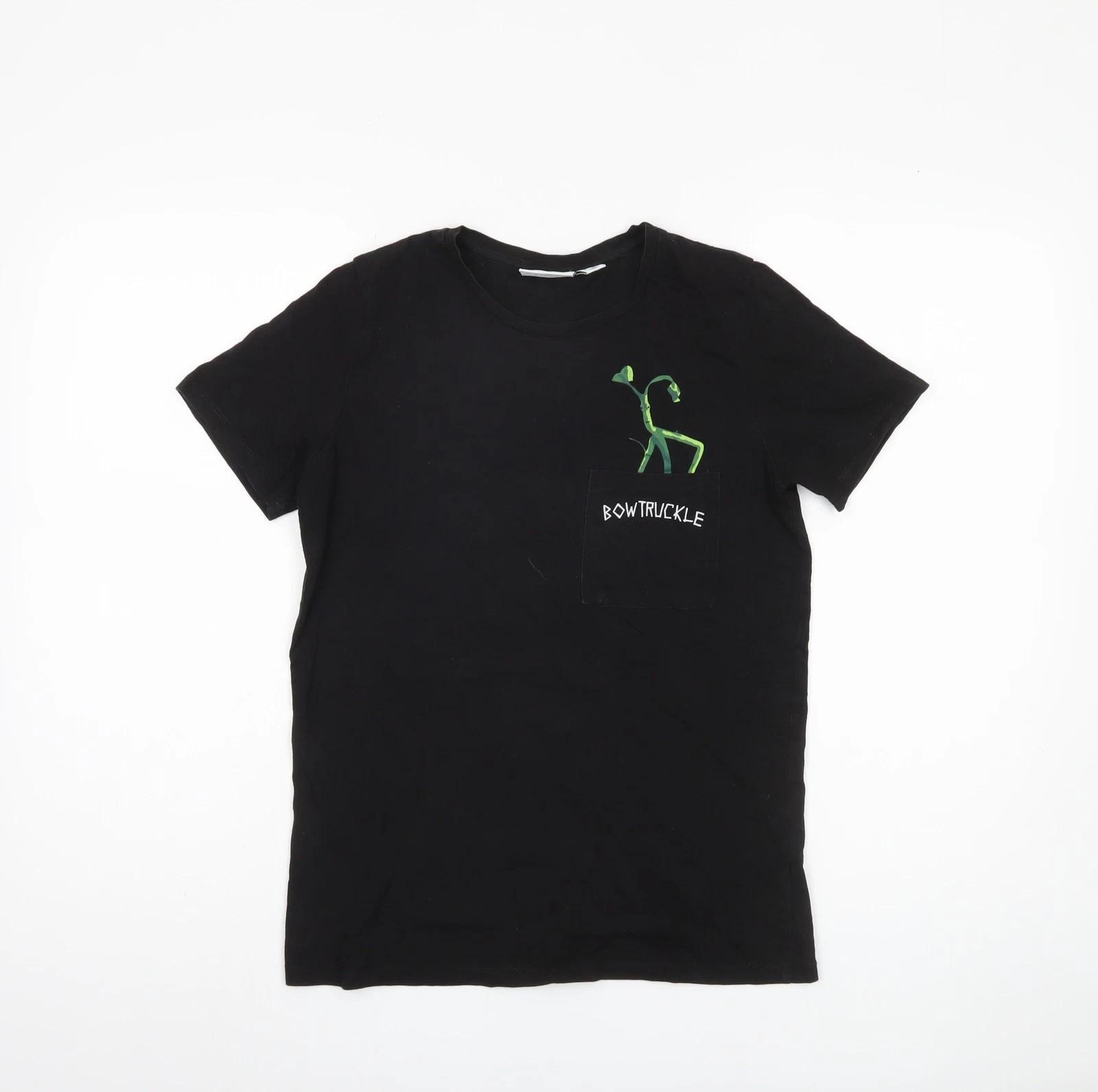 Fantastic Beasts Black T-Shirt XS Unisex XL