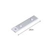 Intelligent LED human body sensor lamp rechargeable lamp cabinet cabinet lamp bar  20CM Space Silver Trichromatic Dimming