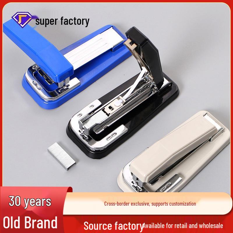 Medium 12-Hole Rotatable Stapler for 24/6 & 26/6 Staples - Saddle Stitch, Staples 20 Pages 1208A фиолетовый