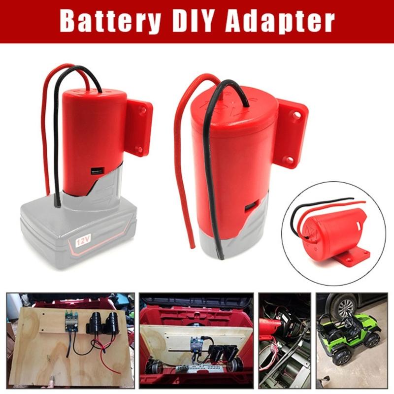 Power Ride Wheel Adapter DC12V Output LiBattery Adapter for Multiple Devices For Customs Electronics Modifications