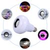 E27 12W LED Light Bulb RGB Bluetooth Speaker Music Remote Control Color Changing Lamp for Bedroom Party Decor