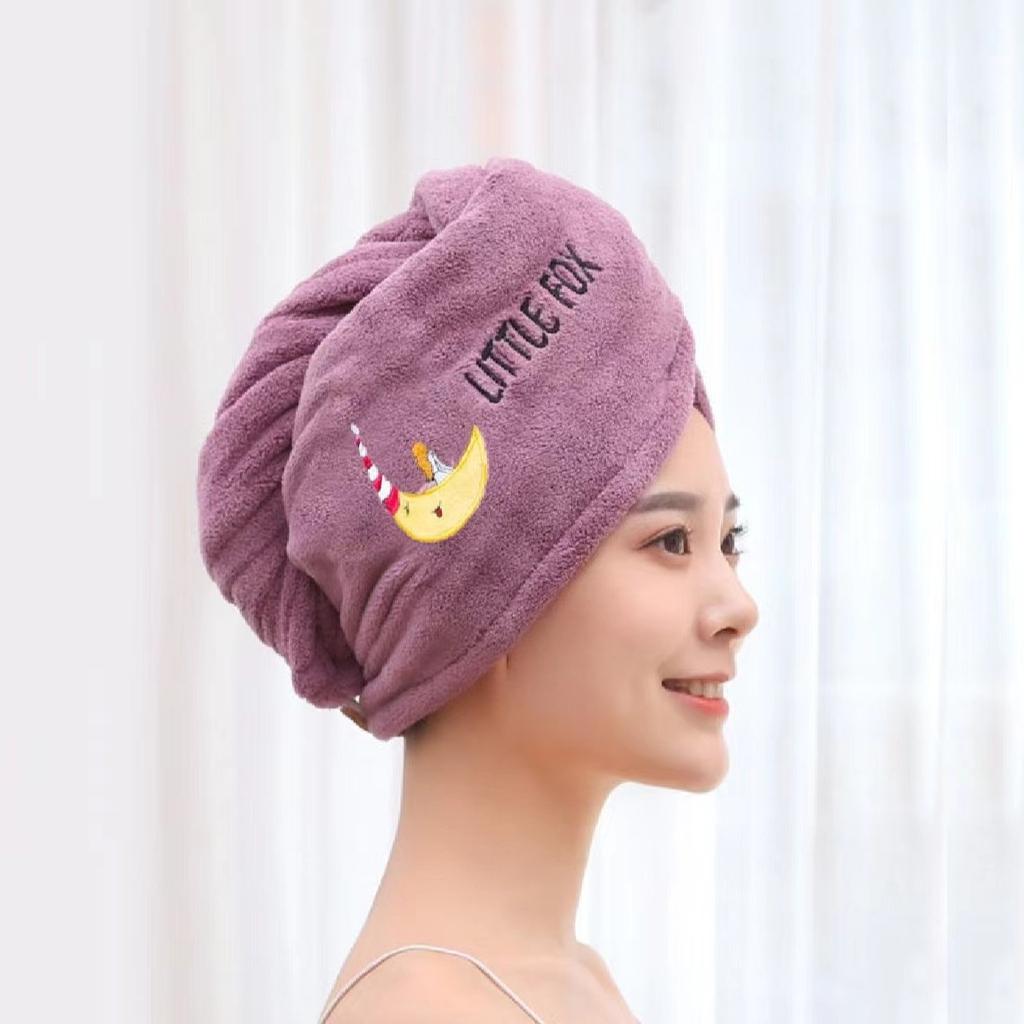 Women Hair Towel Home Terry Towels Wipe Hair Bath Towels Microfiber Towel Quick Dry Hair Drying Towel Drying Hair Bathroom