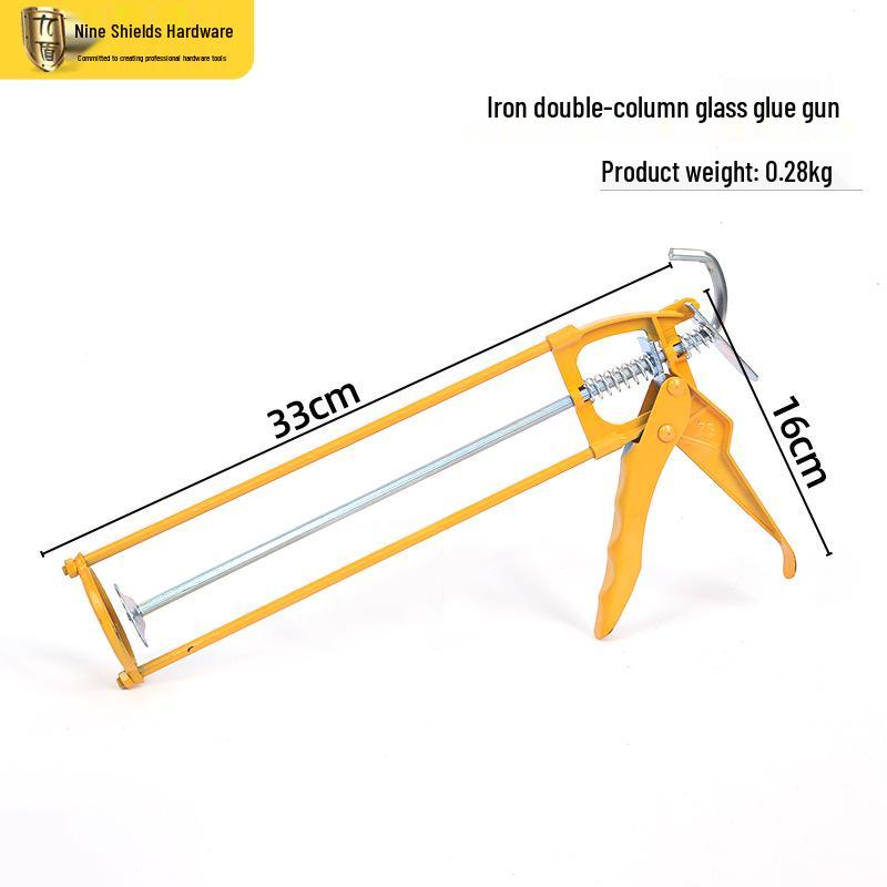 Half-Barrel Manual Glue Gun for Glass, Caulking, and Construction Decoration