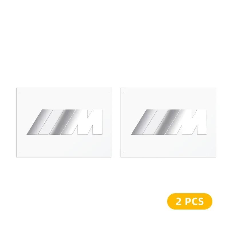 

For BMW 2/5/10pcs 3D Metal Car Emblem Sticker Decor Badge Decal Interior For bmw e46 e39 e90 e60 e30 f10 f11 f20 f30 g20 g30 x1