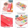2 in 1 Baby Piano Xylophone for Toddlers with Key Keyboard Piano Sensory Toys Educational Musical Learning Instruments Baby Toy