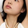 Geegee Beige Stone Necklace