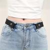 Minimalist Fashion Belt | Stretchable | Adjustable Length | Woven Invisible Design | No Buckle | Versatile for Jeans and Casual Wear Elastic