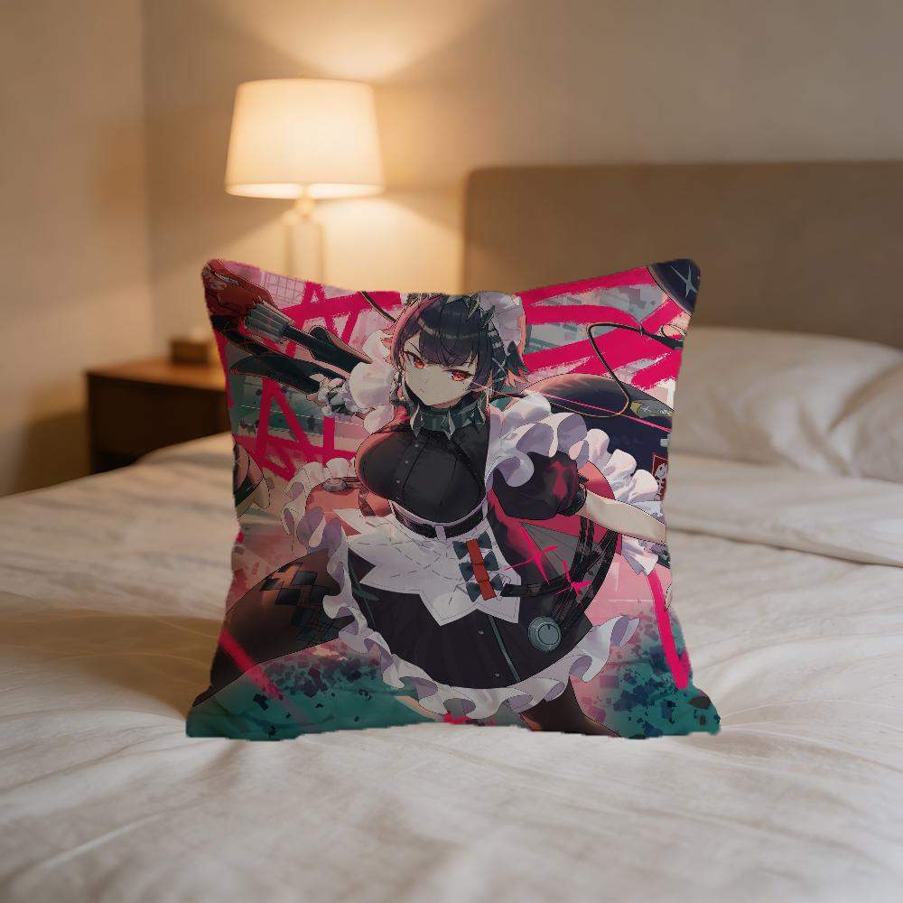 Ellen Joe Zenless Zone Zero Cushion Cover For Pillow Printing Sofa Decoration Home Car Room Coffee Shop Office Nordic Simplicity