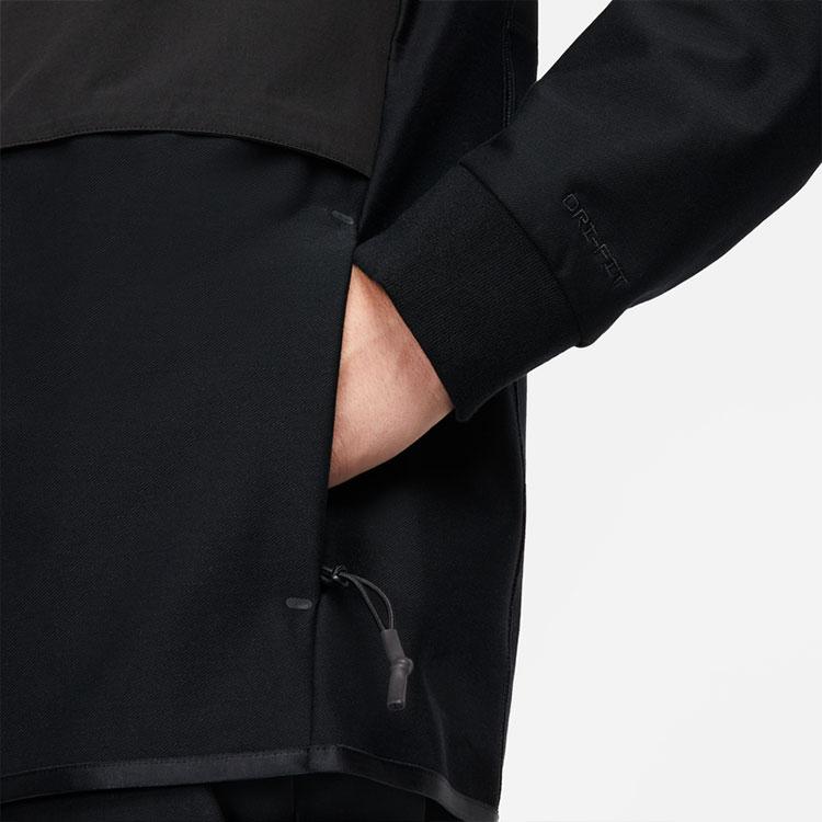 Nike Dri-Fit Tech Pack Blended Fabric Casual Jacket Men Outerwear Black DD6595-010