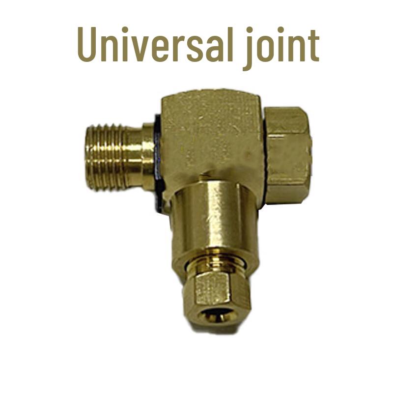 Copper Universal Joint for 4mm Oil Pipe