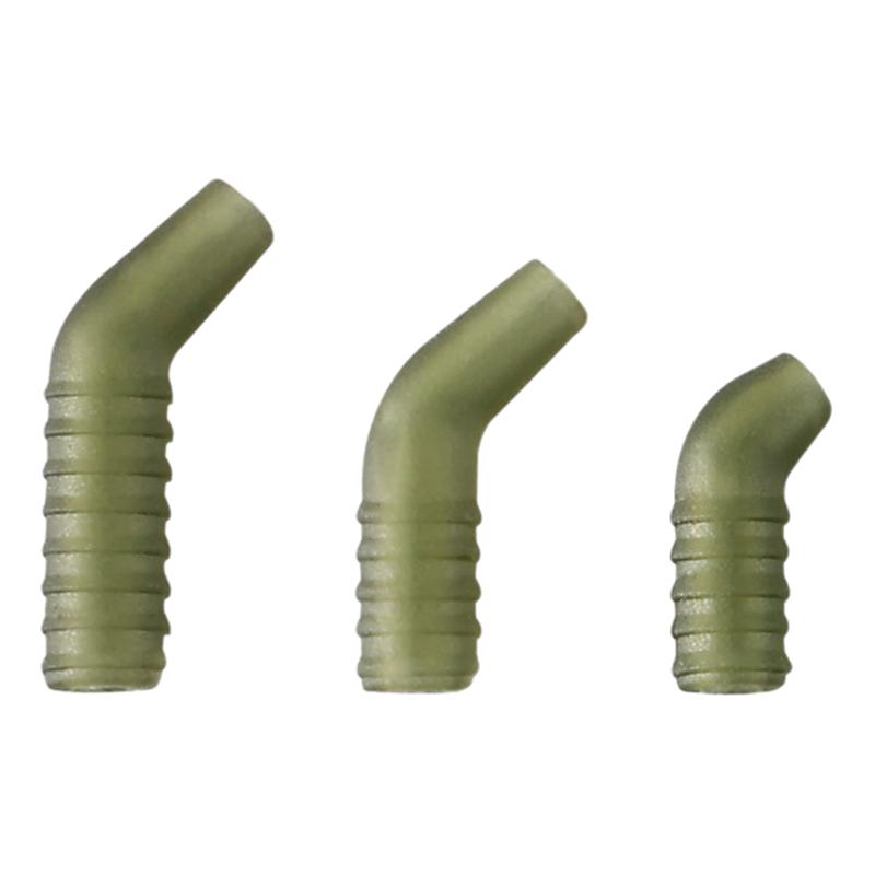 20Pcs Aligner Carp Fishing Accessories Anti Entanglement Sleeves Fishing Terminal Tackle TPE Fish Hook Sleeves