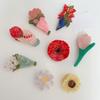 Bright Color Crossing Teeth Big Hair Clip Acetic Acid Tulip Sunflower Shape Bath Hairpin Styling Tool