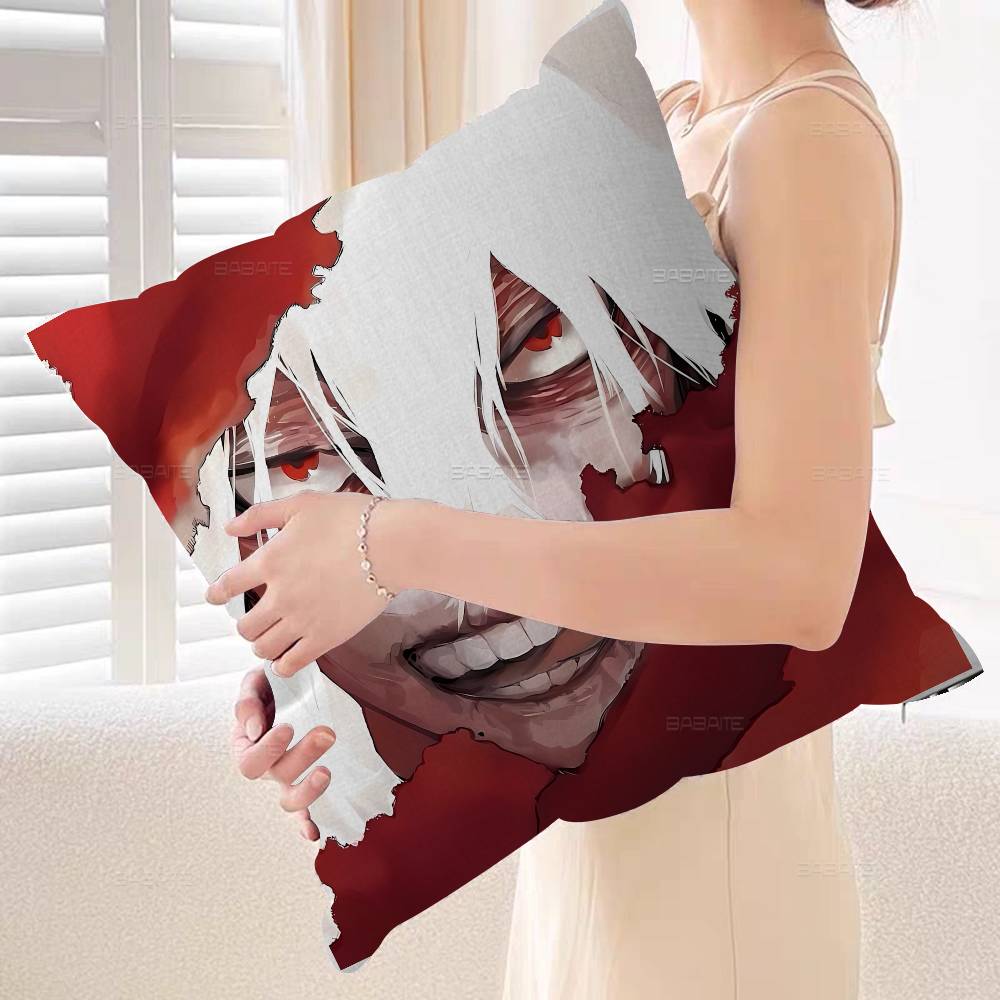 Cartoon Character Tomura Shigaraki Personalized Pillow Cover Kids Bedroom Wild Party Decor Pillowcase kid Birthday shower Gift