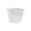 Disposable Round Plastic Food Containers with Lids
