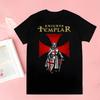 Medieval  Knights Templar T Shirts print O-Neck Short Sleeve Regular Mens Heigh Quality Men Hip-Hop t Shirt