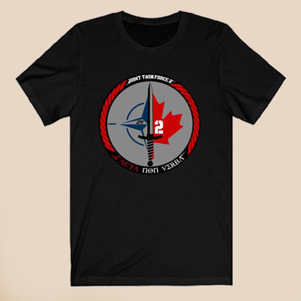 JTF2 Joint Task Force Canada Men s Black Size S-5XL Unisex T-Shirt S