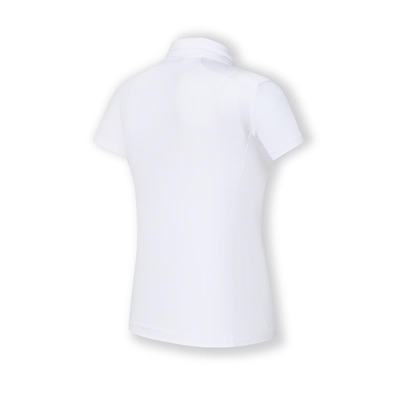 New FILA Polo Shirts Women's White A11W425105FWT