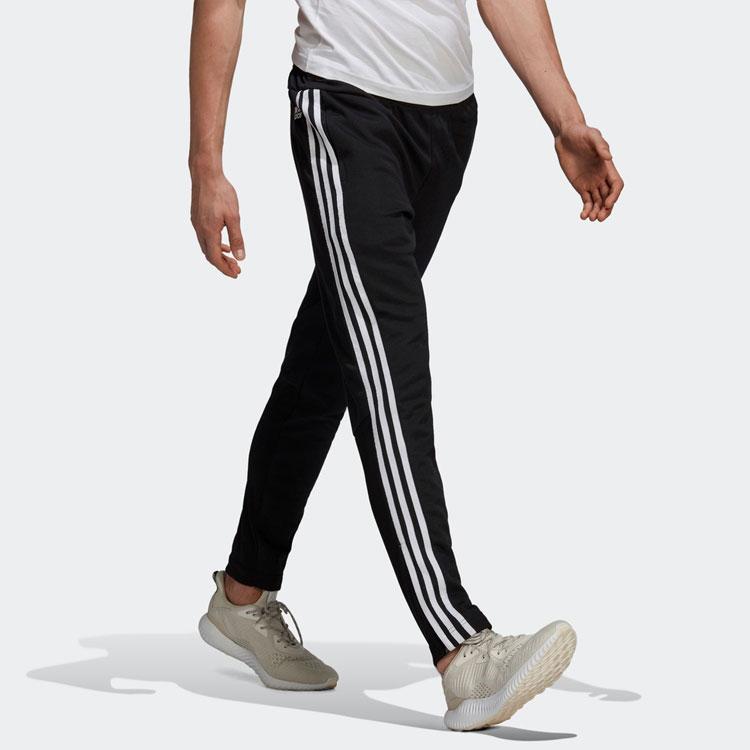 Adidas Sporty Knit Casual Trousers Men Bottoms Black CW3244