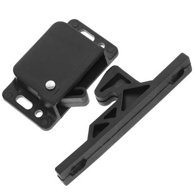 Side Mounted Door Lock Rv Cabinet Latch Grabber Accessories Furniture Hardware Drawer Catch Sturdy Abs Material Fits Most Rv
