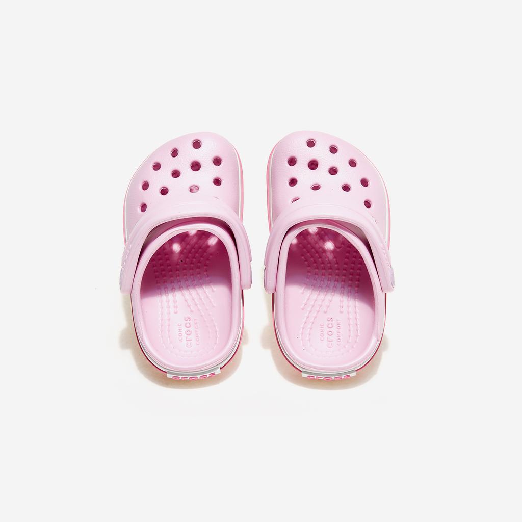 [Crocs] Crocband Clog Toddler [CRS207005-BALLERINA PINK]