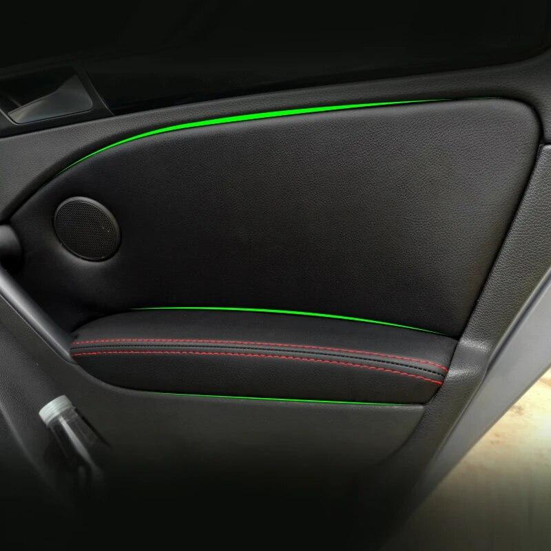 

Чехол на подлокотник внутренней двери для VW Golf 6 2010 2011 2012 2013, 4 шт., подлокотник для двери автомобиля, панель из микрофибры, кожаный чехол, наклейка, отделка