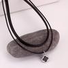 Sophisticated Geometric Choker Necklace For Women Fashionable Double Layer Korean Jewelry