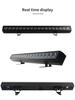 18x18W Pixel Control 6in1 RGBWA UV Wall Washer with DMX Linear Strip Light Indoor Flowing Lighting Effect
