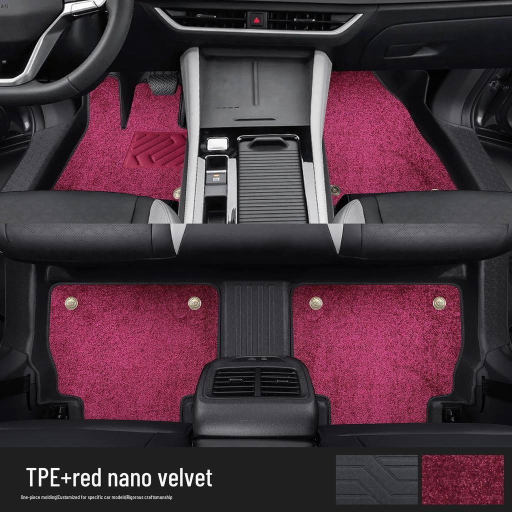 Jetta VS8 Full Coverage TPE Floor Mats - Interior Decorative Automotive Accessories