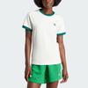 adidas Originals VRCT Graphic T-Shirt 'White Green' Women IN4110
