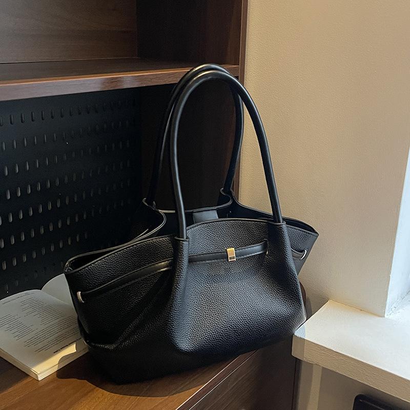 Portable Vegetable Basket Children's Bag New Simple Contrasting Color Wing Bag Large Capacity Shoulder Bag
