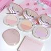SweetMint Dual-Color Powder: Translucent, Oil-Control, Long-Lasting Setting Highlight for Natural Brightening & Portability.