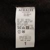 AURALEE A22AC03KM Dark Brown Brushed Super Kid Mohair Knit Long Cardigan Tops 1 BrownUsed