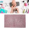 Nail art Tisch Matte Glitter Dekoration Doppel Seiten Nail art Hand Rest Pad für Salon Hause