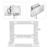 2 in 1 Router Mount for Gen 3, Space Saving ABS Wall Mount Kit with Cable Retaining Design, for Router and Power Cord