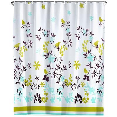 Bathroom Shower Curtain for Bathtub Shower Hooks 180x180 Cm