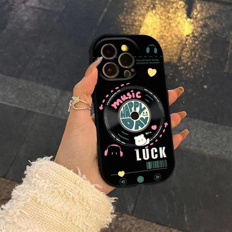 Compatible with Apple 16pro Cartoon 15promax Phone Case 14plus Creative 13 Matte 12pro11