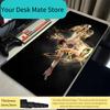 Gaming Mousepad Large Computer Gamer Mouse Pad Office Laptop One Piece Ace Natural Rubber with Locking Edge Gaming Mouse Mat